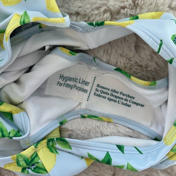 Janie and Jack Recycled Lemon 2-Piece Swimsuit Size 16 Girls - Picture 4 of 7